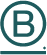 B corp logo